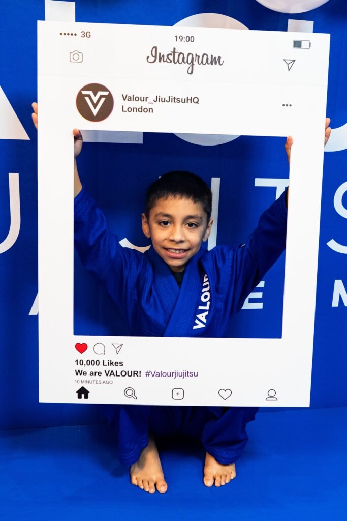 Launch event group photo at Valour Jiu-Jitsu gym