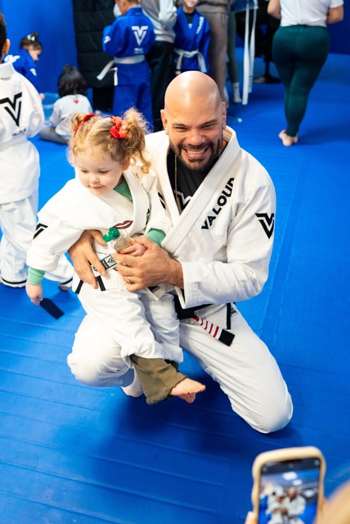 Launch event at Valour Jiu-Jitsu featuring instructors and students