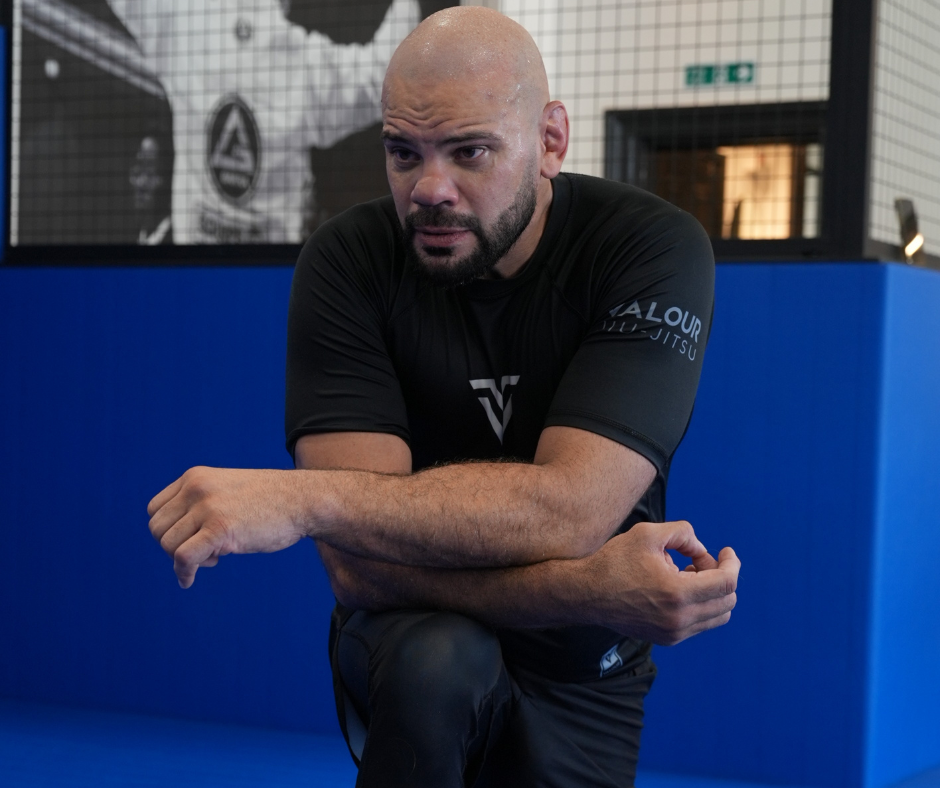 Professor Lucio “Lagarto” reflecting on mindset and technique developed through years of high-level Brazilian Jiu-Jitsu competition.